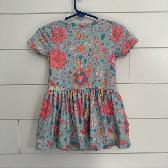 Mila & Rose 18-24 Month Bubble Dress Unicorn Floral Boutique Spring - Picture 4 of 4